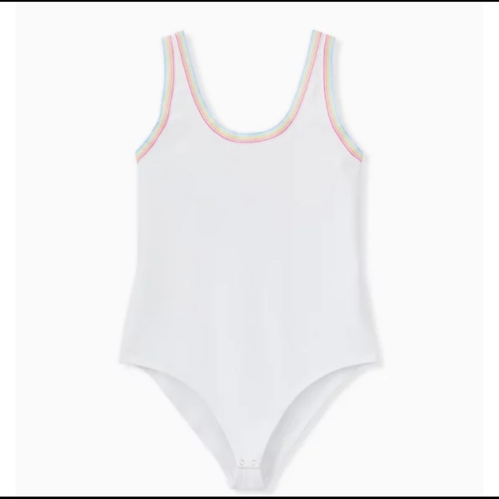 BNWT TORRID RAINBOW BODYSUIT - PERFECT FOR PRIDE MONTH 🏳️‍🌈